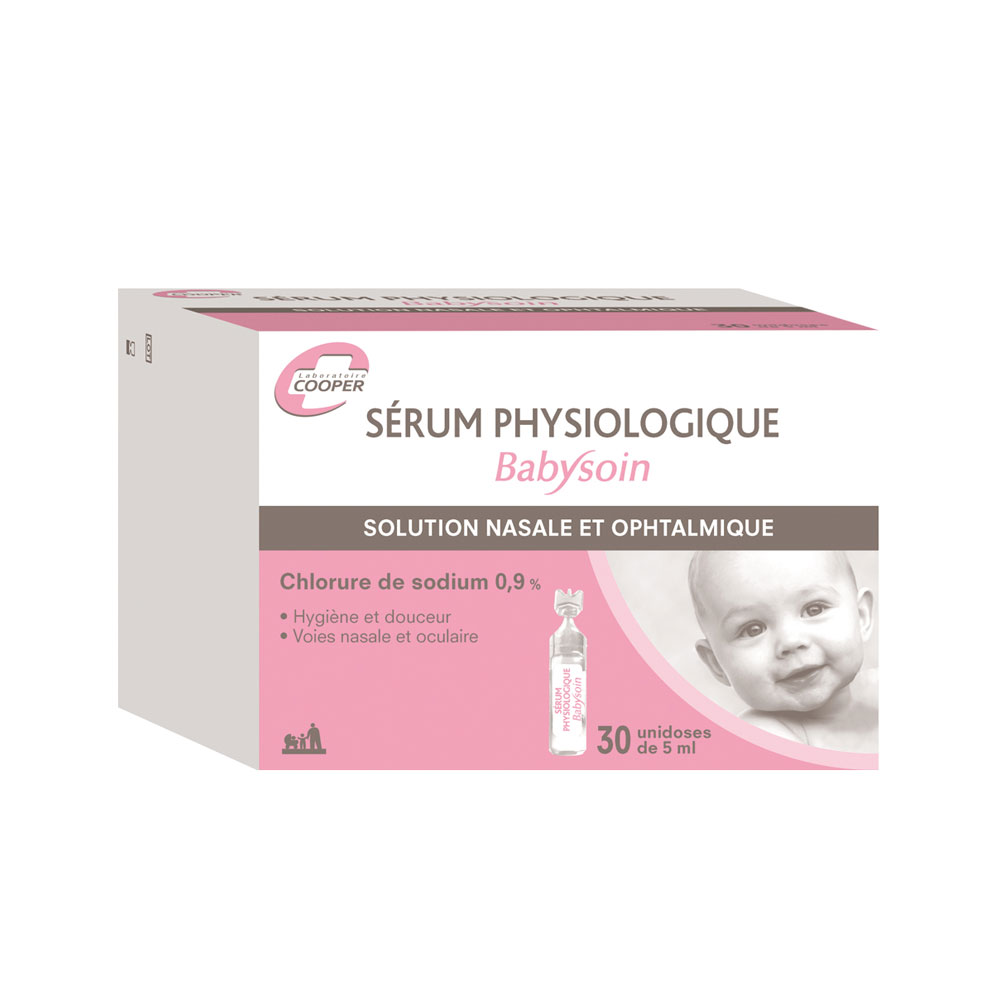 Babysoin Babysoin Sérum Physiologique Solution nasale et ophtalmique 30x5ml