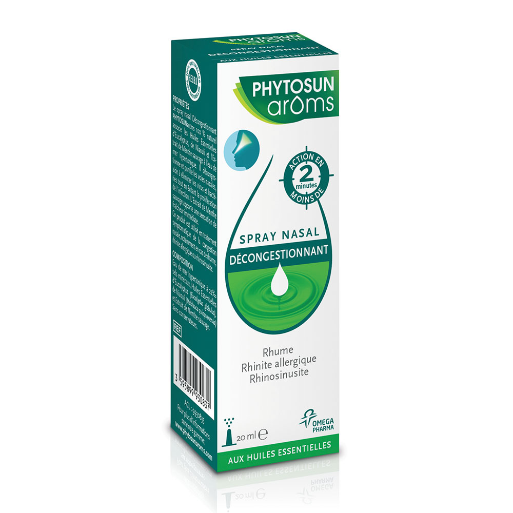 Phytosun Aroms Arom Spray Nasal Decongestionnant 20ml