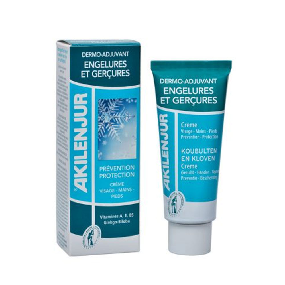 Asepta Akilenjur Dermoadjuvant Engelures et Gerçures Creme Visage Pieds Mains 75ml