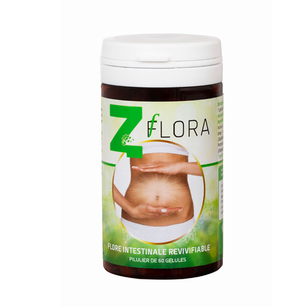 Mint-E Z Flora Flore Intestinale Revivifiable 60 gélules