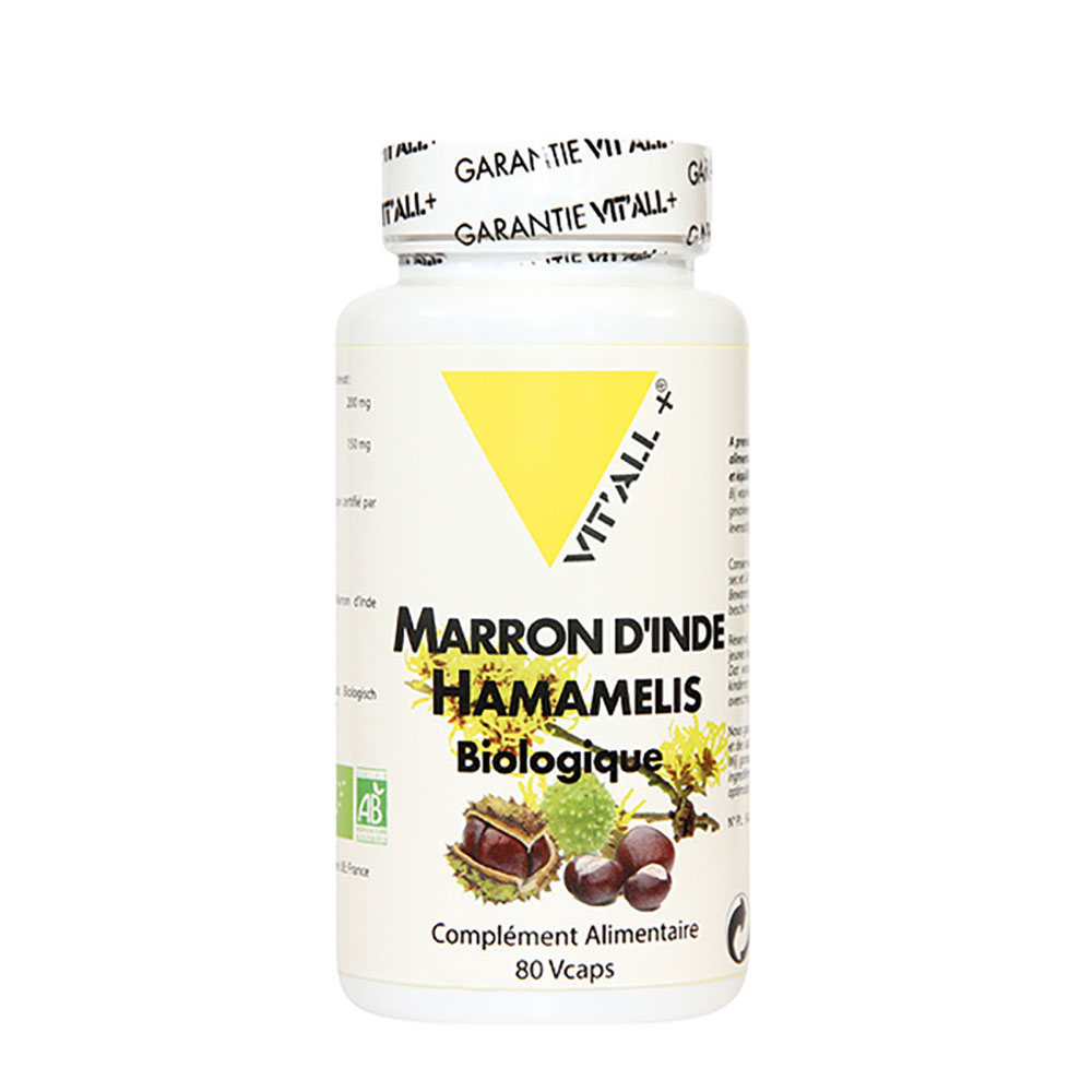 Vit'All+ Marron D'inde Hamamélis 80 capsules