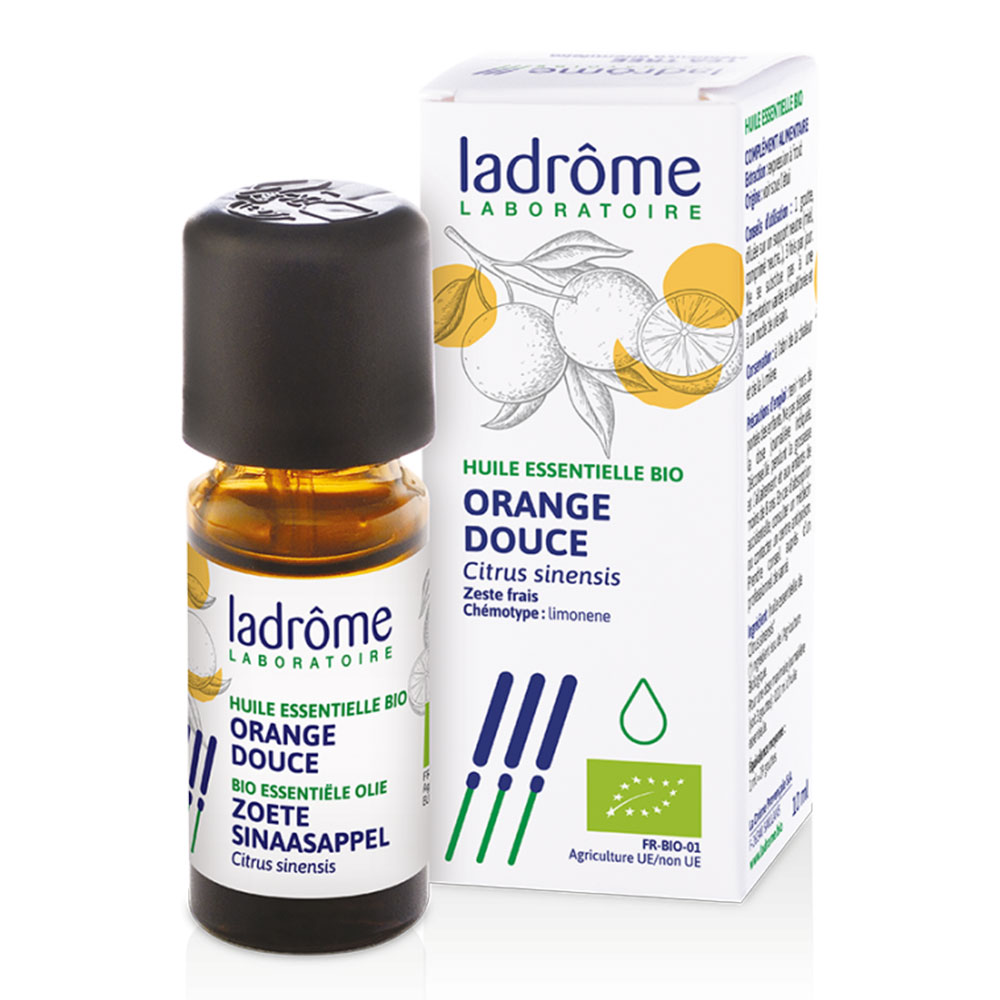 Ladrôme Huile Essentielle D'orange Douce Bio 30ml