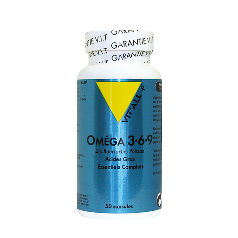 Vit'All+ Omega 3/6/9 50 Capsules