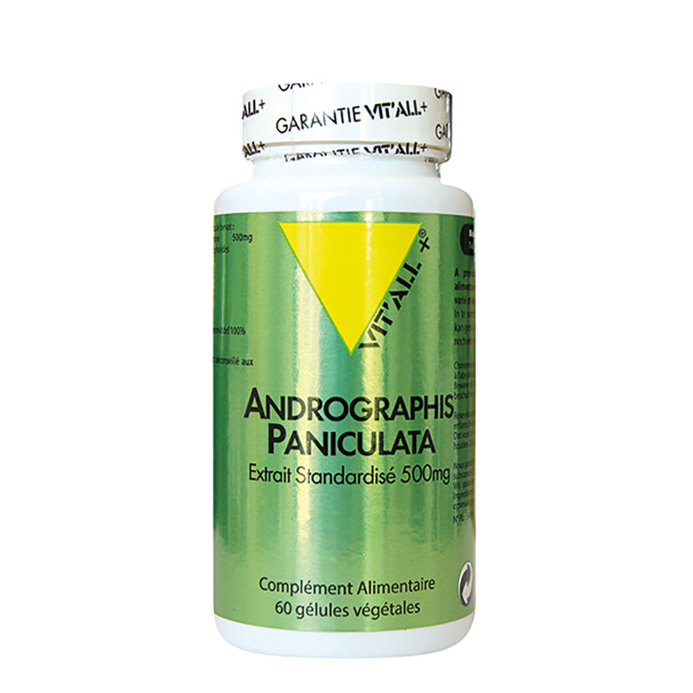 Andrographis Paniculate 400mg 60 Comprimés Vit'All+