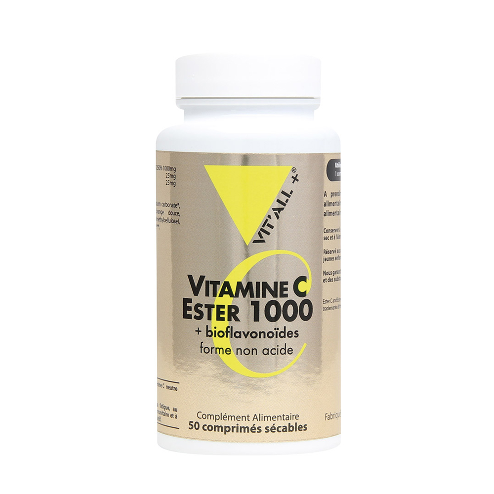 Vit'All+ Vitamine C Ester 1000 50 comprimés sécables