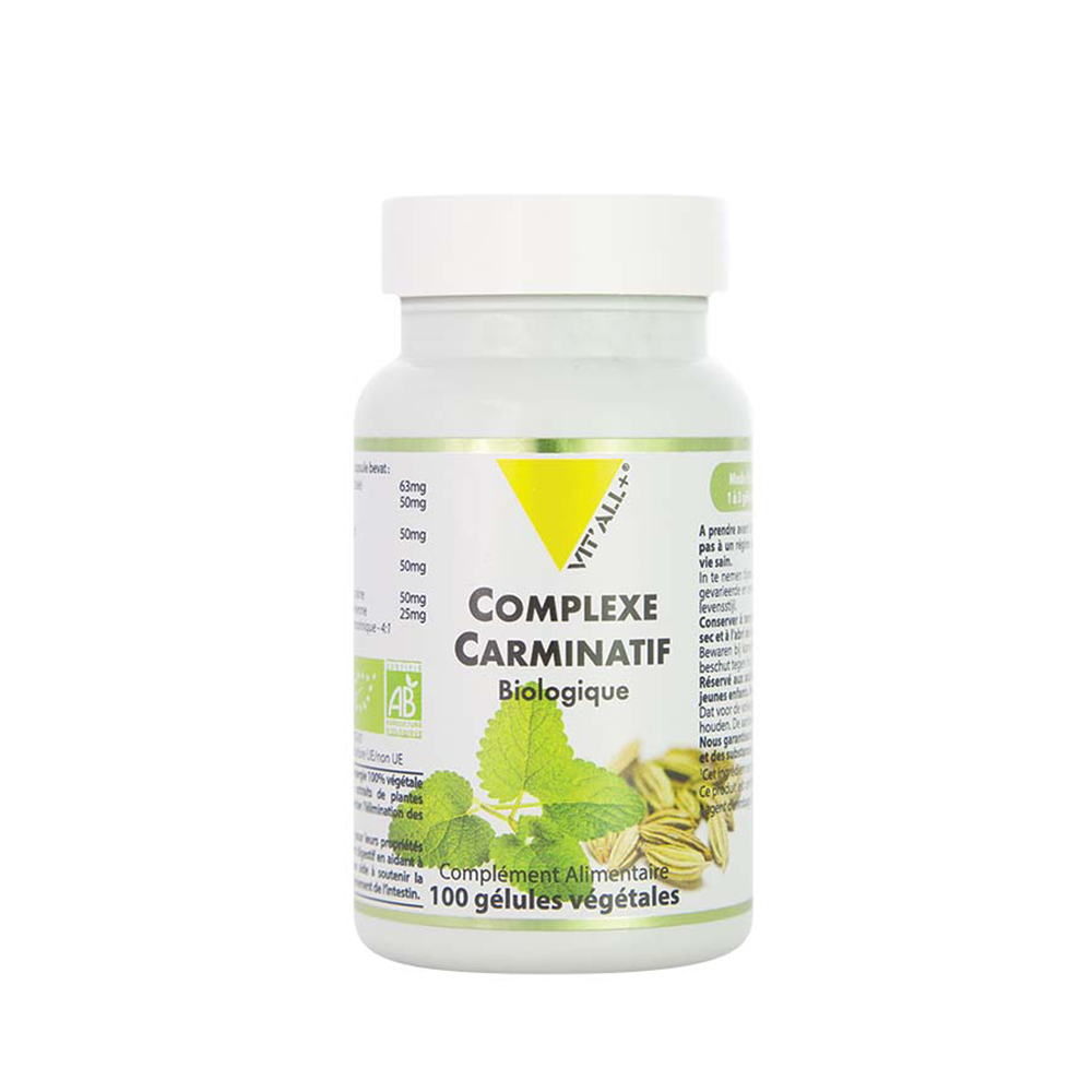 Vit'All+ Complexe Carminatif Bio 100 gélules végétales