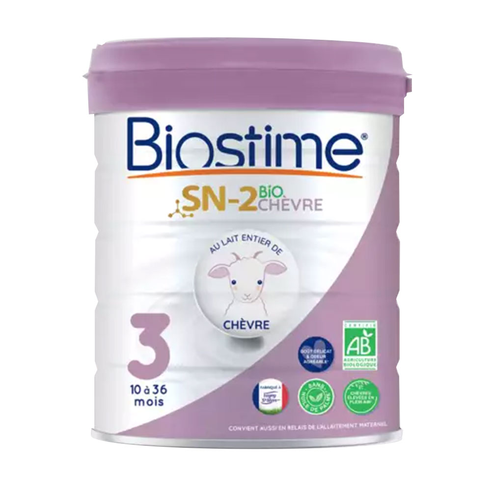 Lait Infantile SN-2 Chèvre 3ème âge Bio 10 à 36 mois Biostime