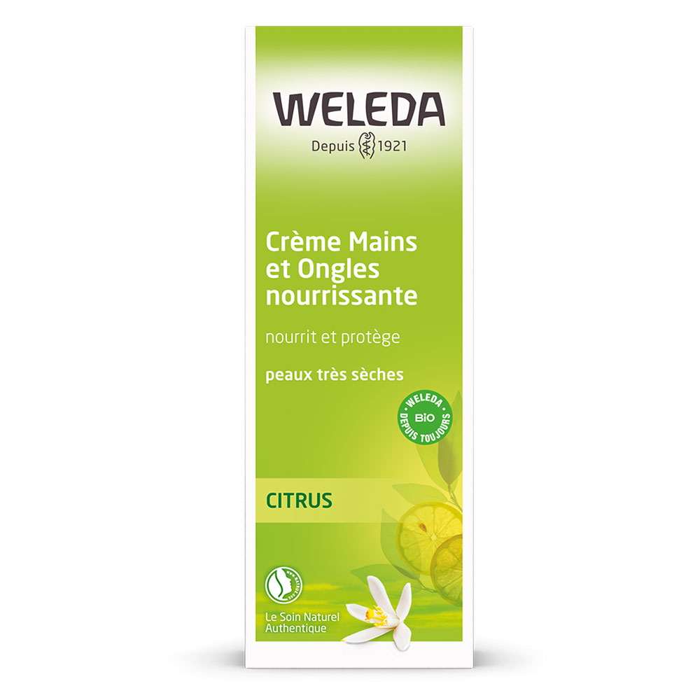 Weleda Citrus Crème Mains et Ongles nourrissante 50ml