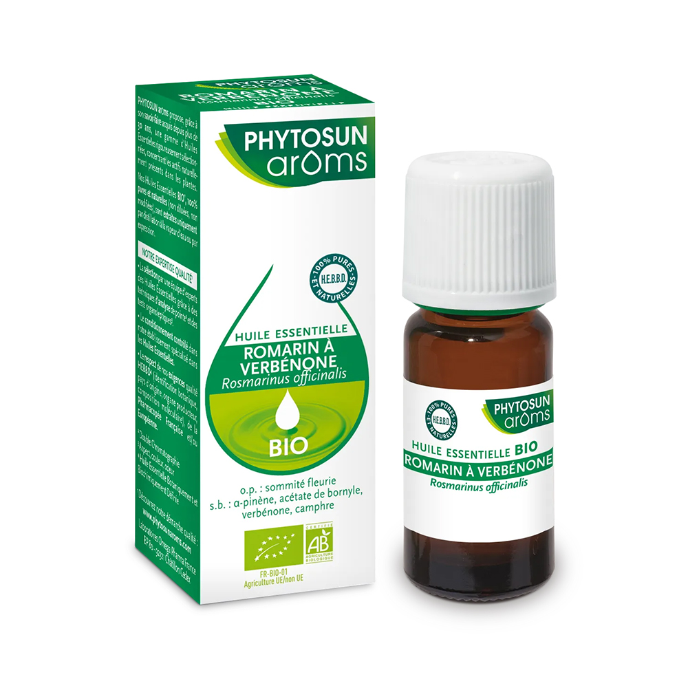 Phytosun Aroms Huile Essentielle Romarin à Verbénone BIO 5ml