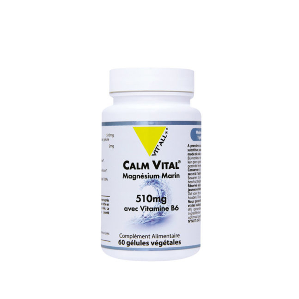 Vit'All+ + Calm Vital Magnesium 60 Gélules végétales