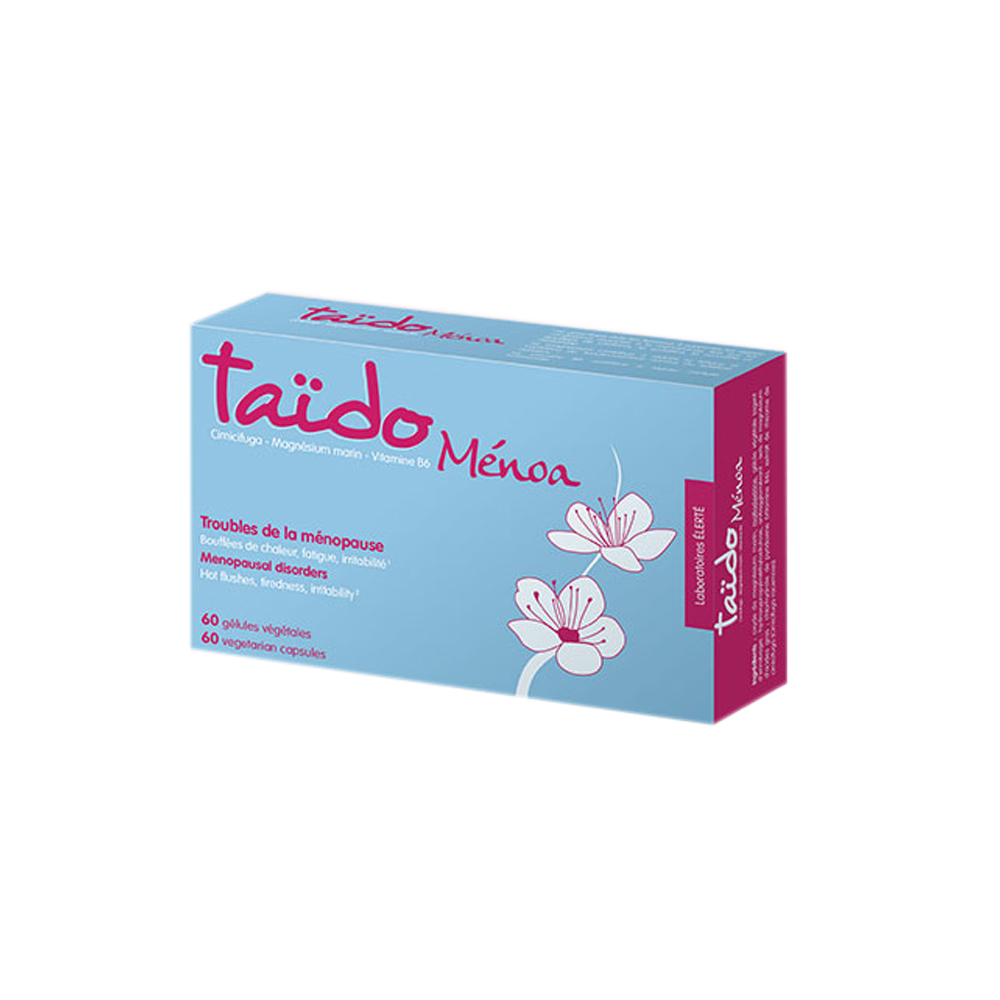Taïdo Ménoa Troubles de la Ménopause 60 gélules végétales