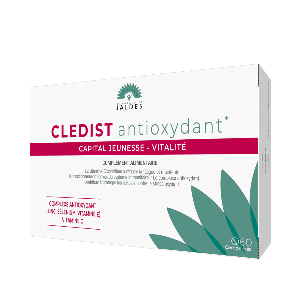 Jaldes Cledist Antioxydant Capital jeunesse et vitalité 60 comprimés