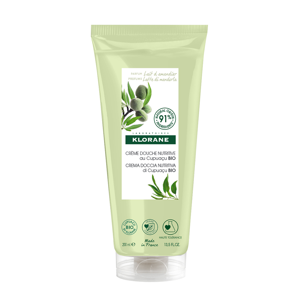 Klorane Lait d'Amandier Crème de Douche Nutritive 200ml