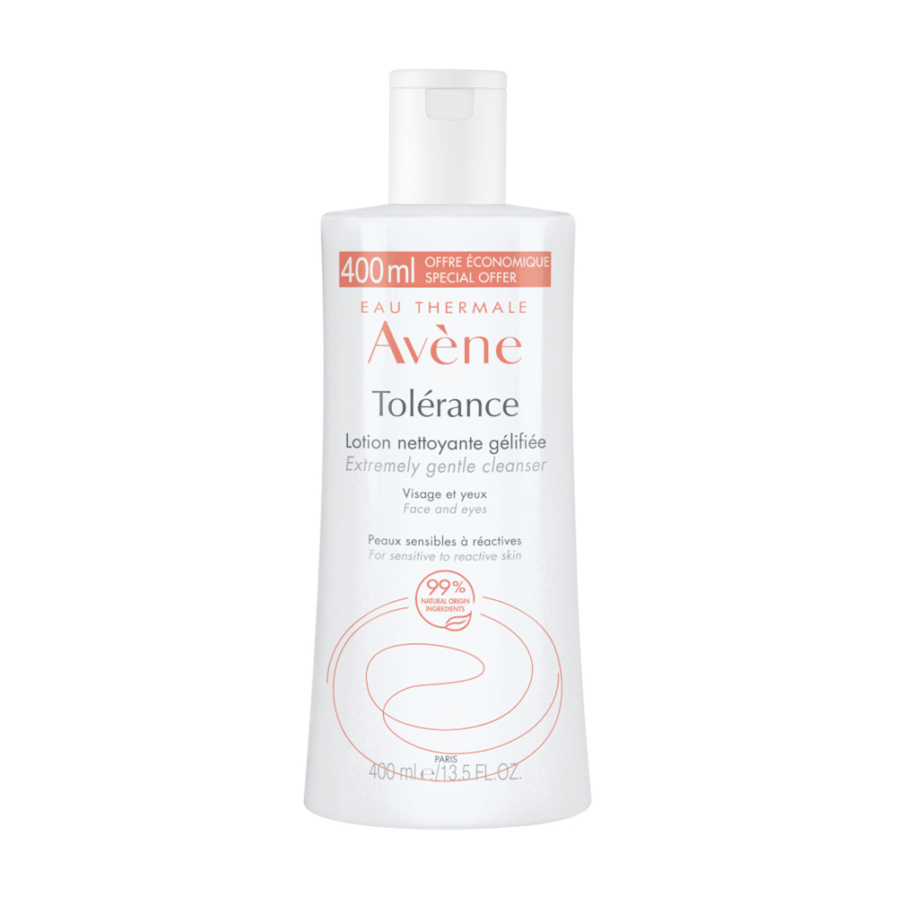 Avène Tolérance Lotion Nettoyante Gélifiée Peaux Sensibles 400ml