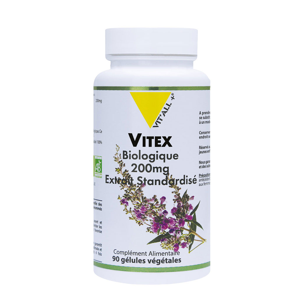 Vitex Bio 90 gélules Gattilier Vit'All+
