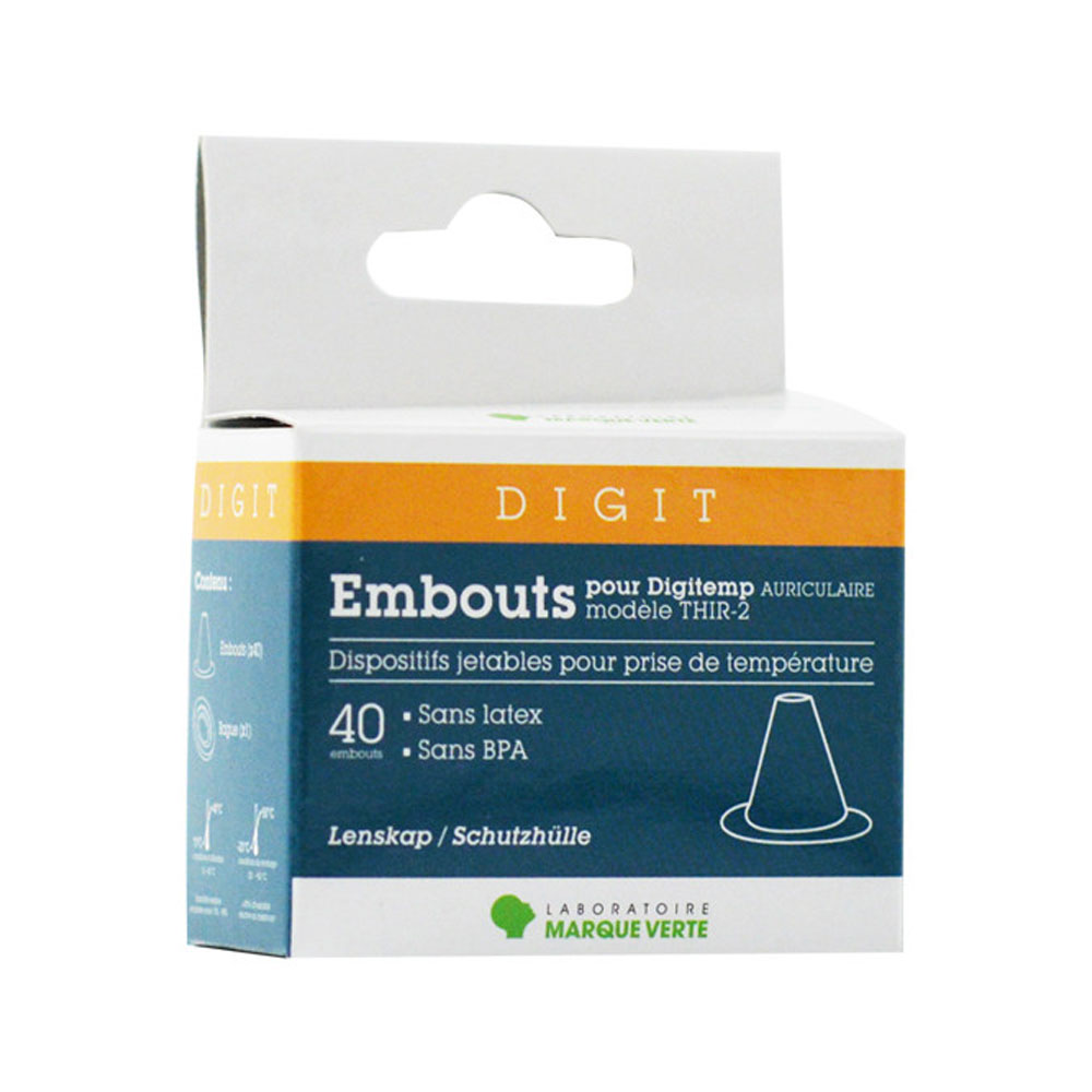 Digit Embouts pour thermomètre auriculaire digitemp x40