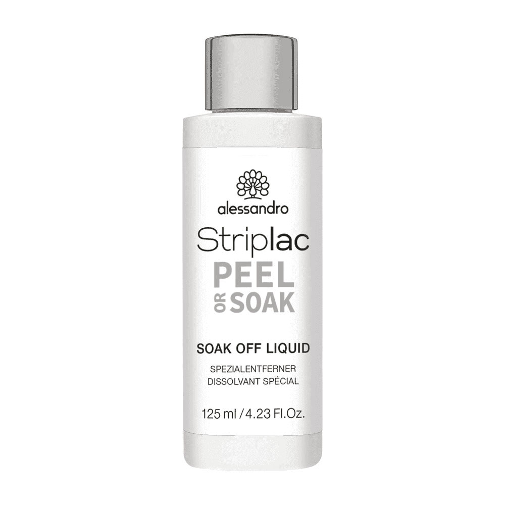 Alessandro Striplac Dissolvant Soak Off Liquid Peel Or Soak 125ml