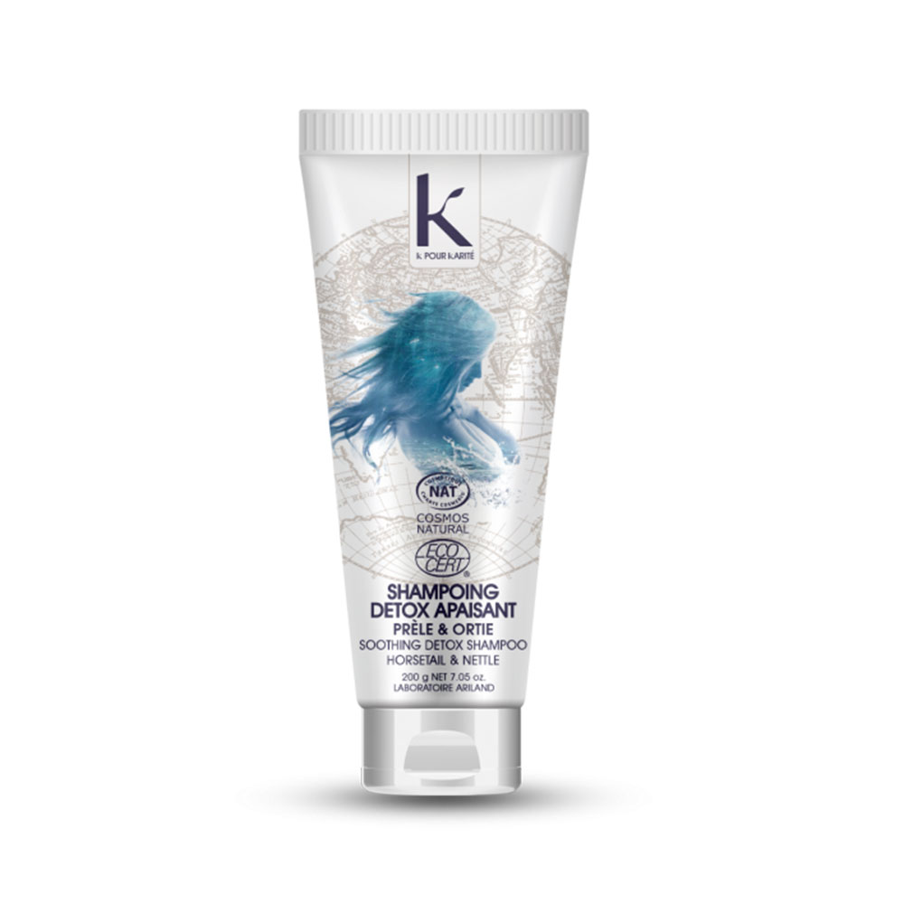 K Pour Karite Escale Détox Shampooing Detox Apaisant Bio 200g