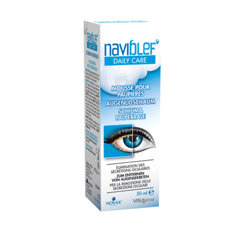 Visufarma Naviblef Daily Care Mousse Pour Paupières 50ml