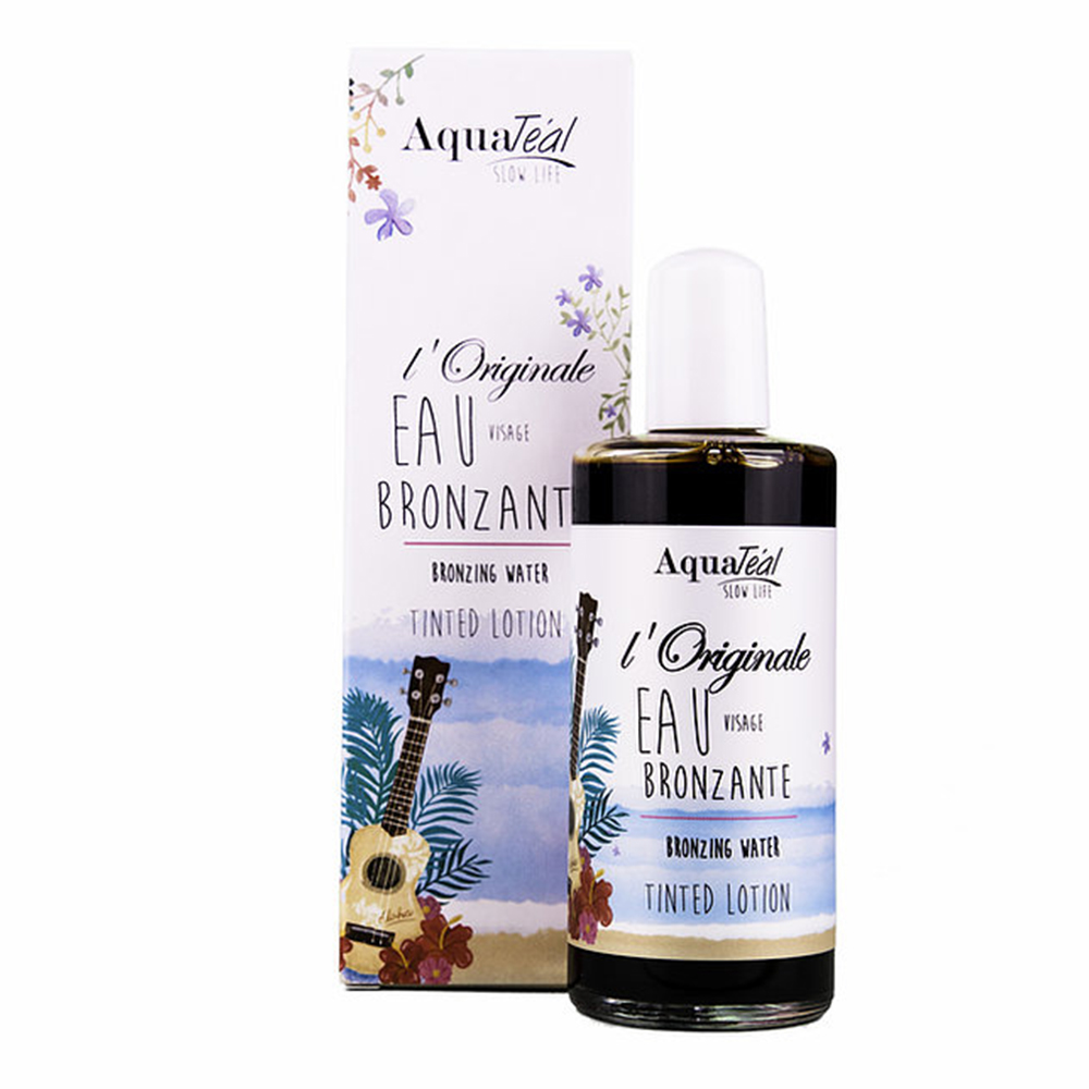 Aquateal Eau De Bronzage Lotion Hydratante Teintee 100ml
