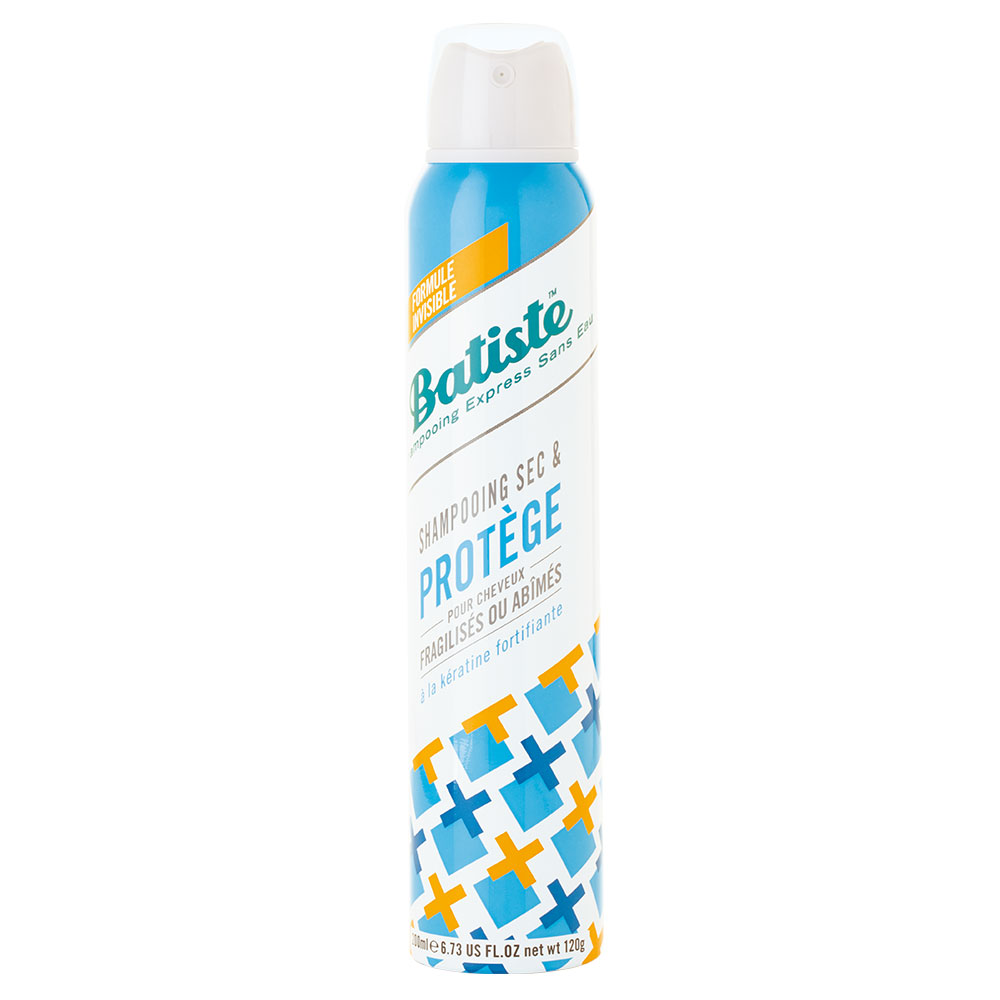 Batiste Shampooing sec et protege Cheveux fragilises ou abimes 200ml