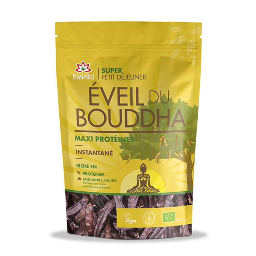Maxi Protéines Bio 360g Eveil du Bouddha Super Petit Déjeuner Iswari