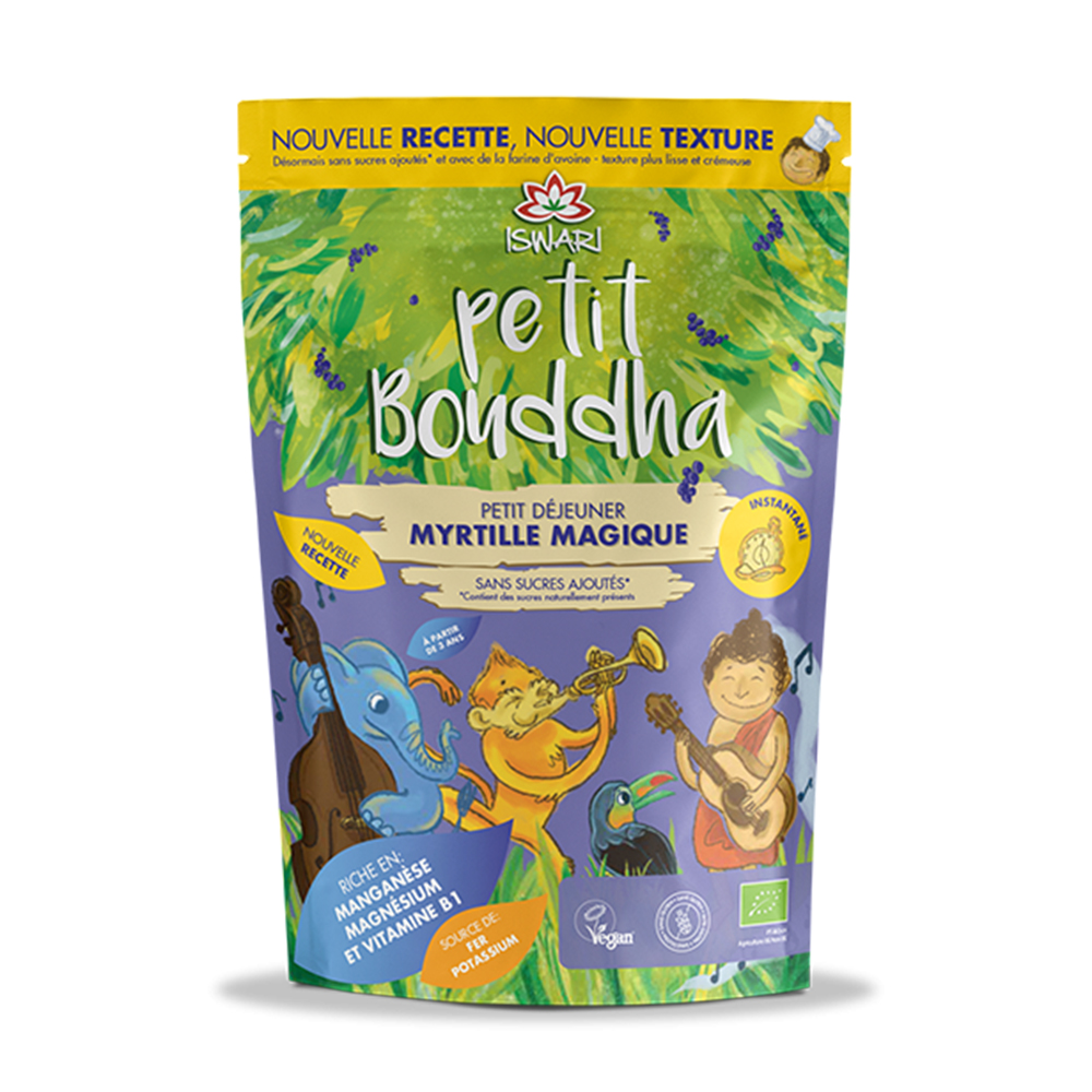 Myrtille Magique Bio 400g Petit Bouddha Super Petit Déjeuner Iswari