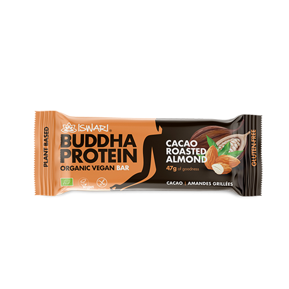 Iswari Barre Enérgétique Bouddha énergie, Cacao & Guarana Bio 35g
