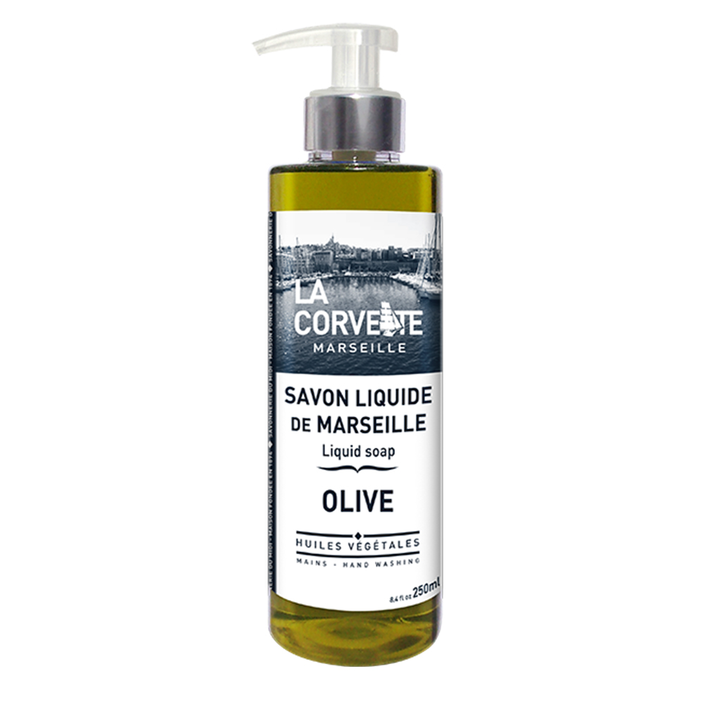 La Corvette Savon liquide de Marseille 1L