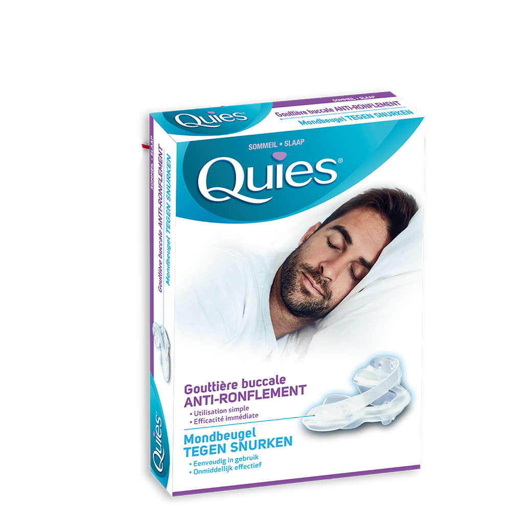 Quies Gouttière buccale anti-ronflement