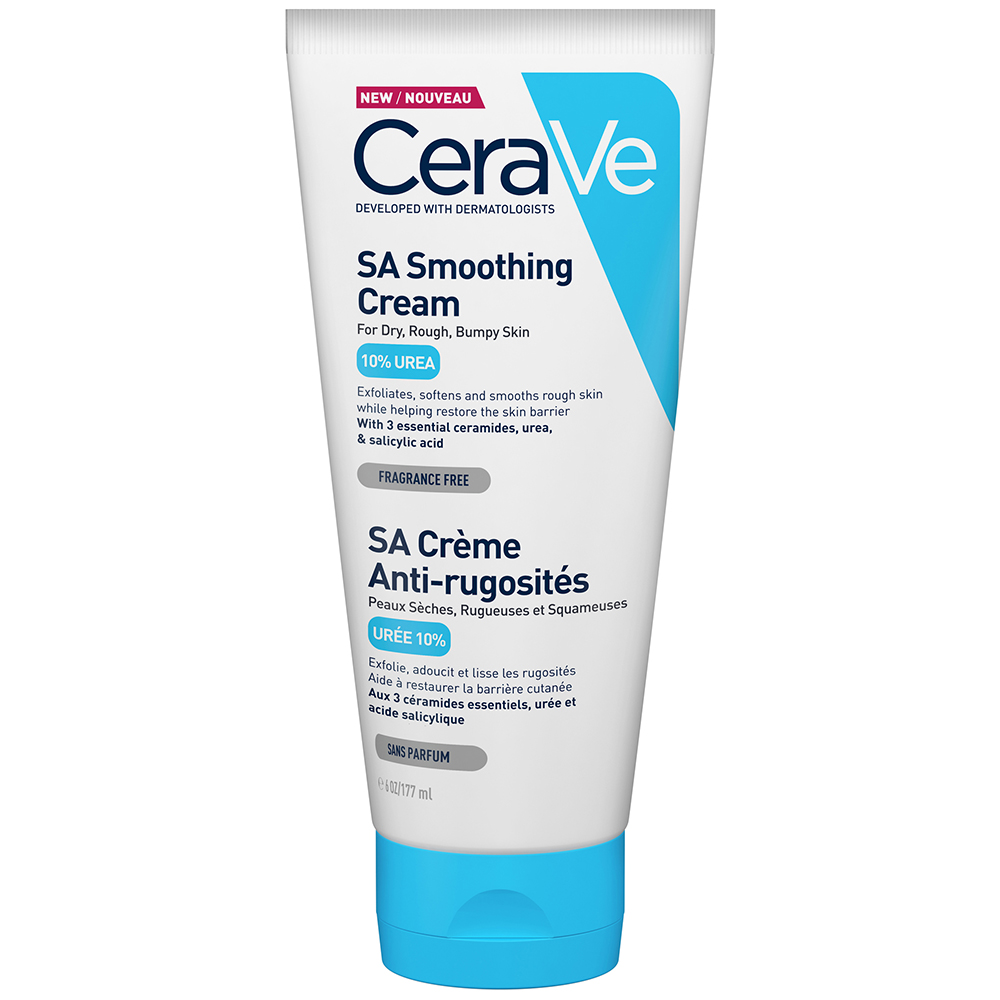 Cerave Body SA Crème Anti-rugosités 10% D'urée Et Acide Salicylique Peaux Sèches 177ml