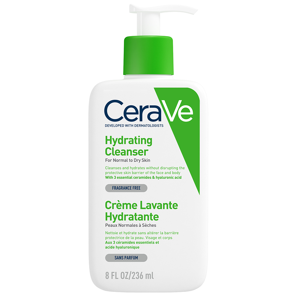 Cerave Cleanser Corps Creme Lavante Hydratante Visage Et Corps Peaux Normales A Seches 236ml