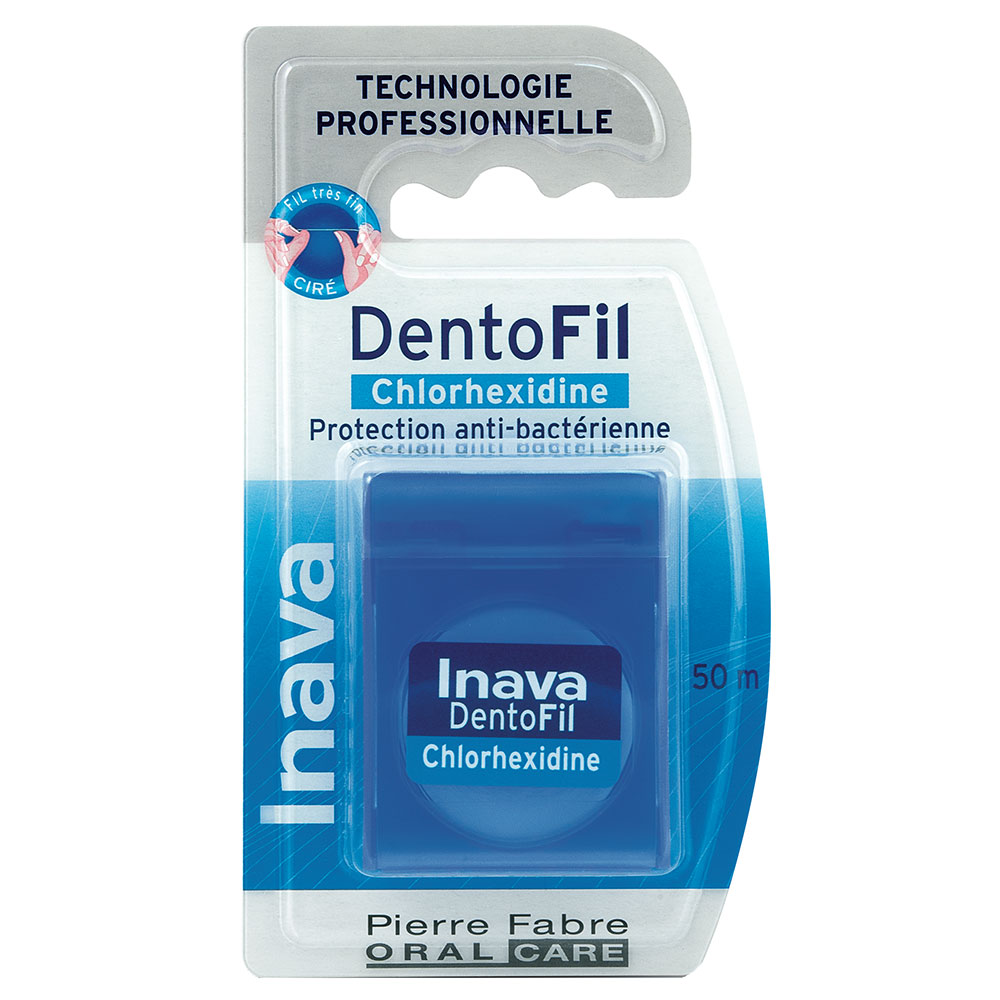 Inava Dentofil Fil Dentaire Chlorhexidin 50m