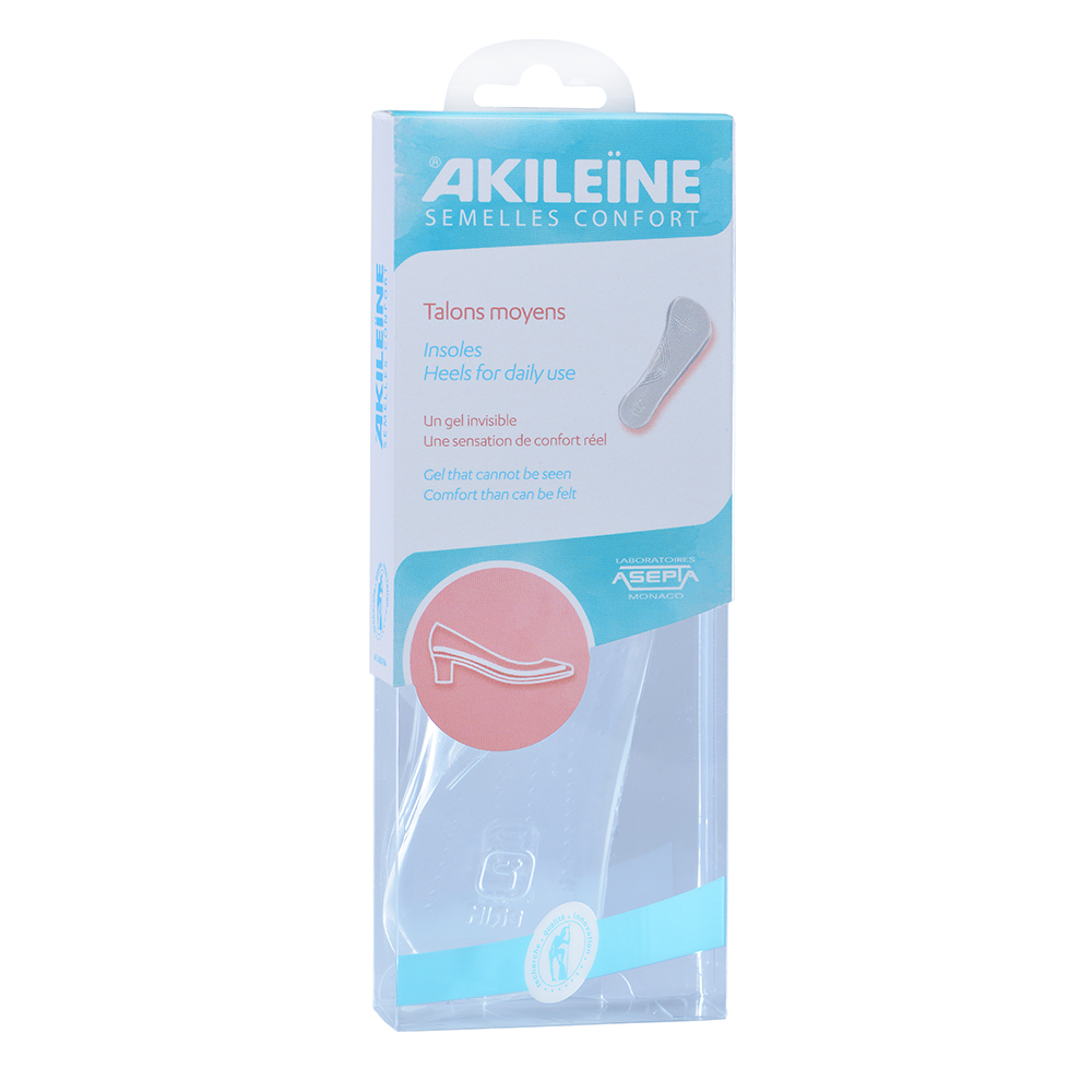 Asepta Akileine Semelles conforgel Femme Talons moyens x 2