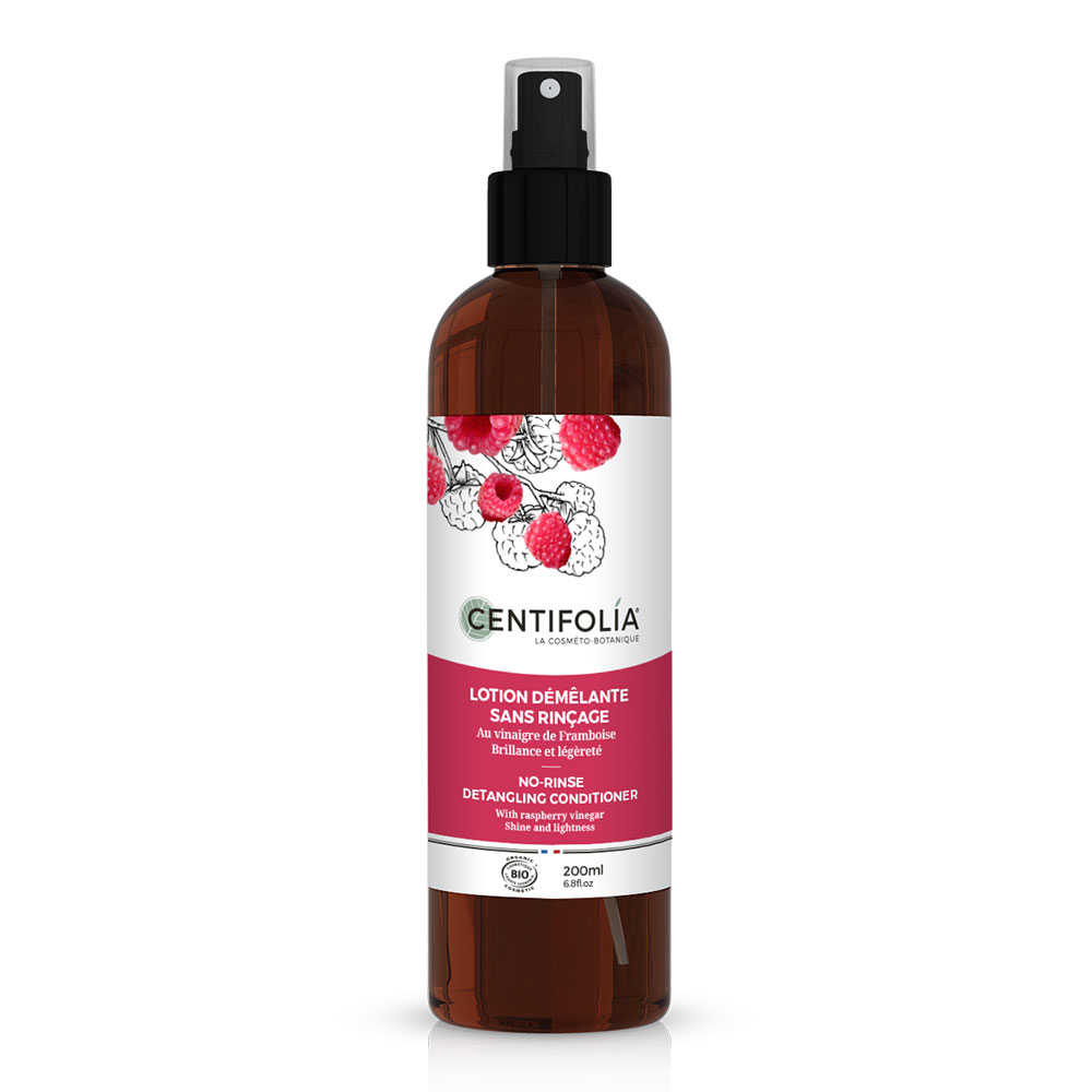 Centifolia Soins capillaire Lotion démêlante sans rinçage au vinaigre de Framboise 200ml