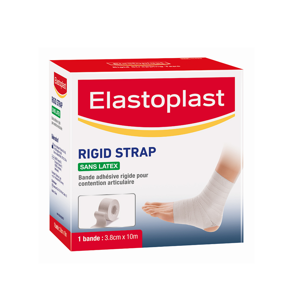 Elastoplast Rigid Strap Bande Cheville Contention Articulaire Sans Latex 3.8x10cm