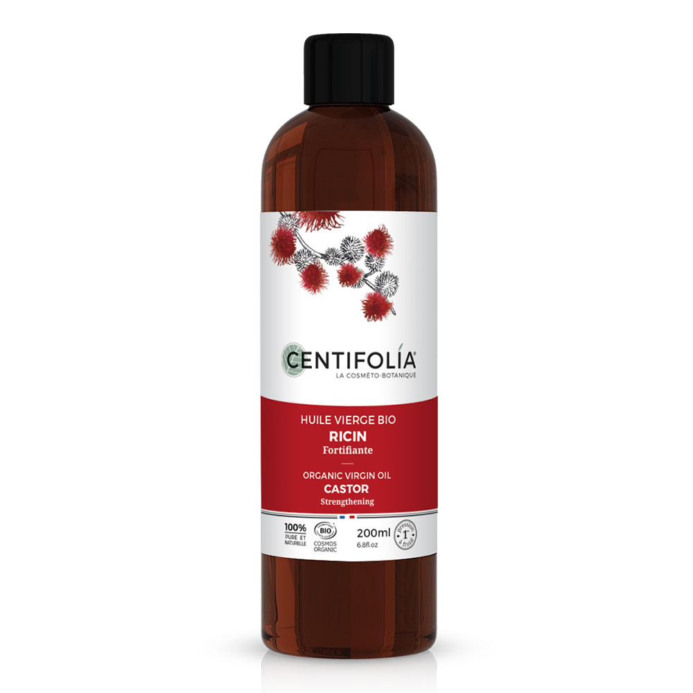 Centifolia Huiles végétales Huile vierge bio ricin 200ml