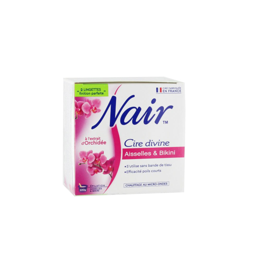 Nair Cire Divine Chaude Aisselles et Bikini 100g