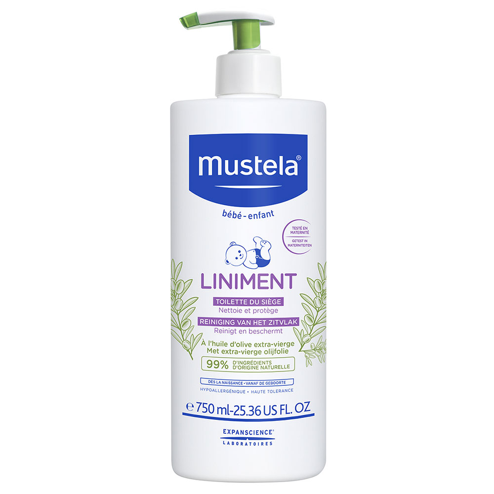 Mustela Liniment A L'huile D'olive Extra Vierge Des La Naissance 750ml
