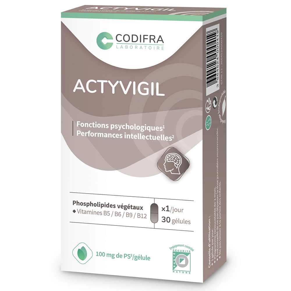 Codifra Actyvigil 30 Gélules