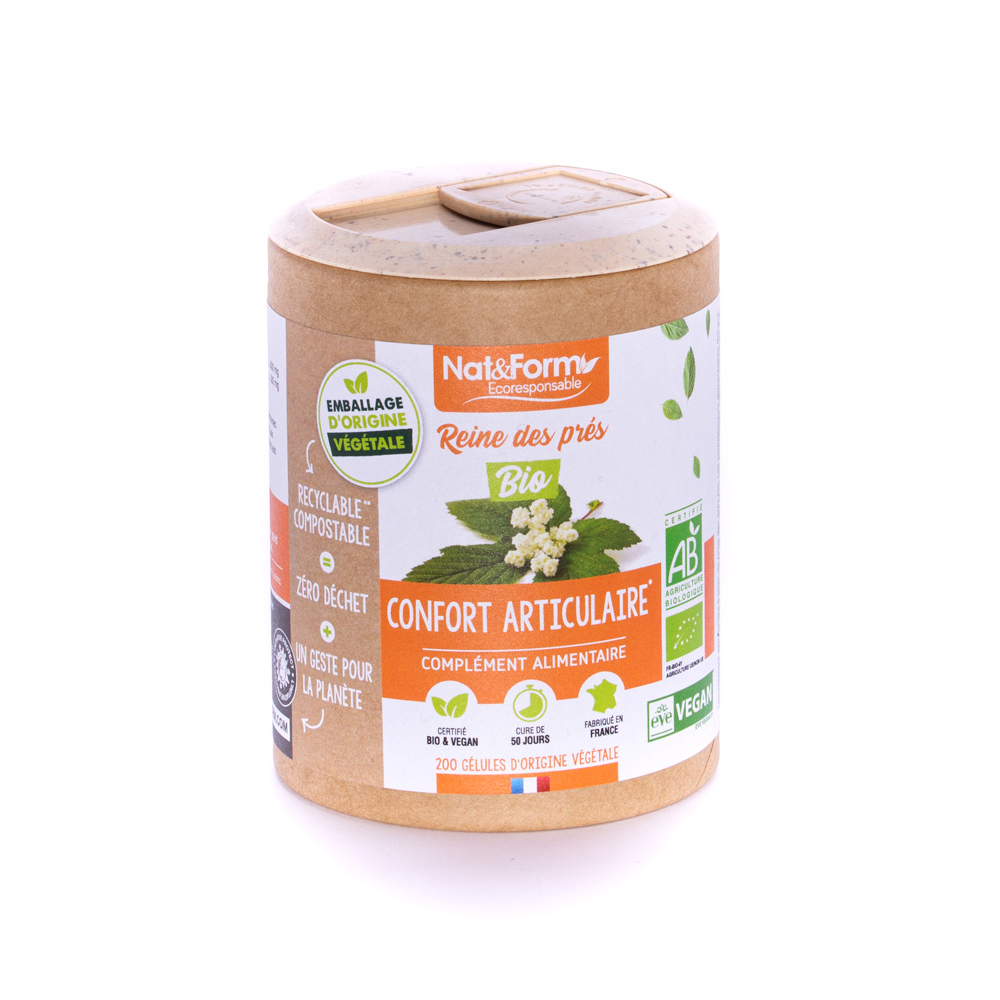 Nat&Form Reine Des Près Bio 200 Gélules Végétales