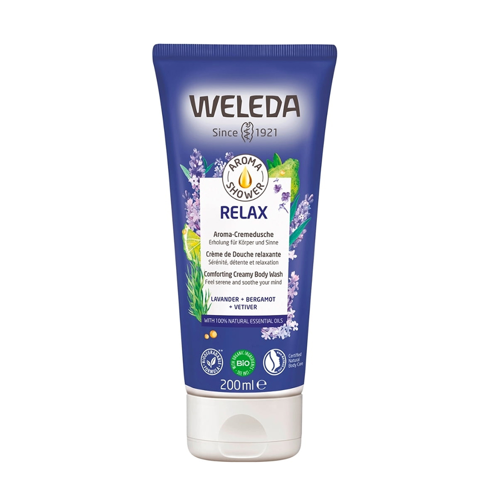 Weleda Aroma Shower Creme de Douche Relax 200ml