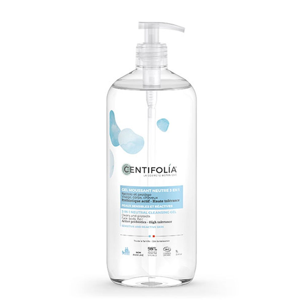 Centifolia Neutre Gel moussant 3en1 1litre