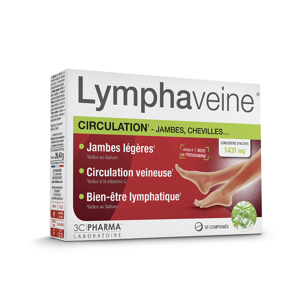 3C Pharma Lymphaveine 30 comprimés