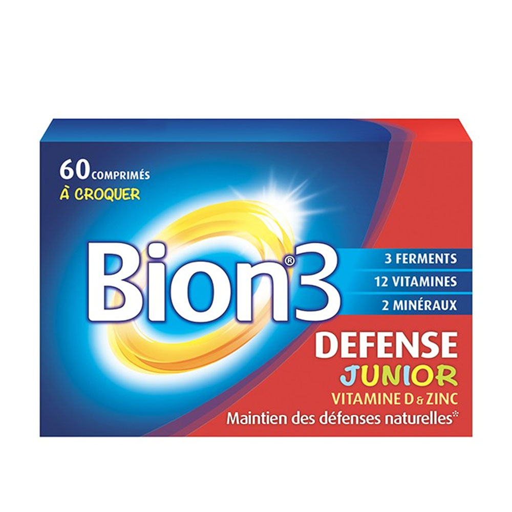Bion3 Defense Juniors 60 Comprimés à Croquer