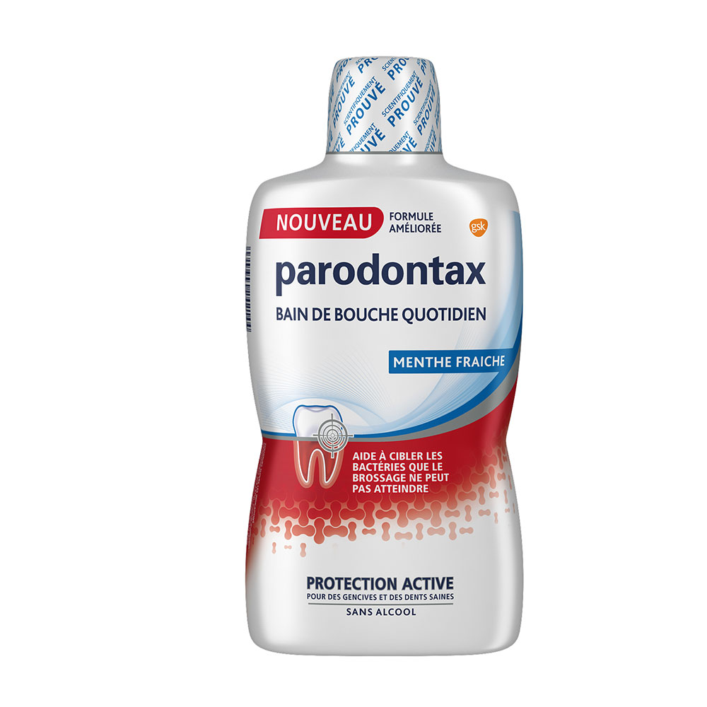 Parodontax Bain De Bouche Quotidien Menthe Fraîche 500ml