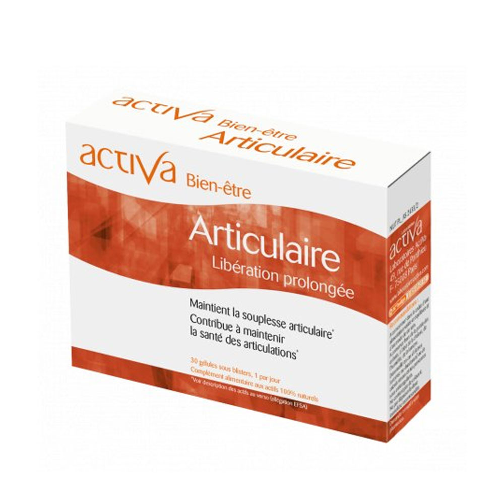 Activa Bien-Être Articulaire Libération prolongée 30 Comprimes