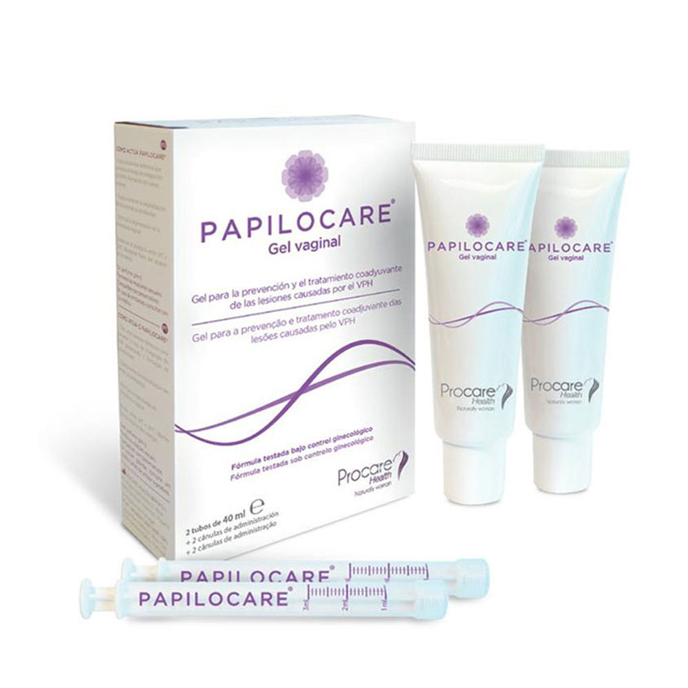 Procare Papilocare Gel Vaginal 2 Tubes Avec Applicateurs 2x40ml
