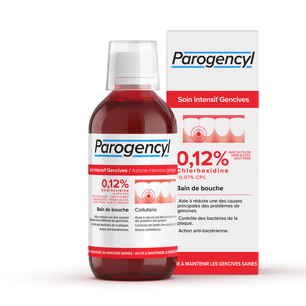 Parogencyl Bain de bouche soin intensif 300ml