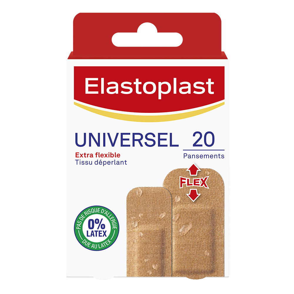 Elastoplast Pansements Universel Flexible x20
